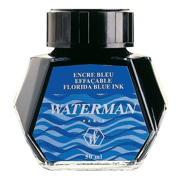 WATERMAN Fountain Pen Ink Bottle 50ml - Blue