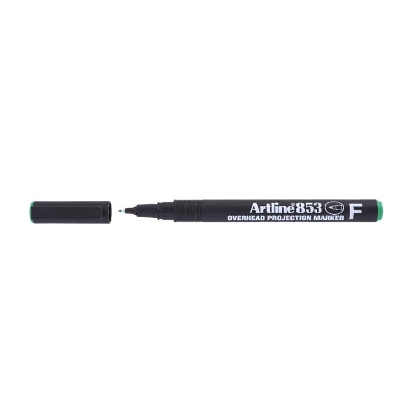 Ek853 Black Ohp Marker Perm Fine 0.5Mm