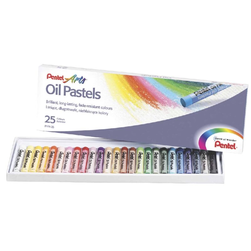 Pentel PHN-25 25 Assorted Pastels Paints