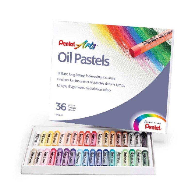 Pentel PHN-36 36 Assorted Pastels Paints