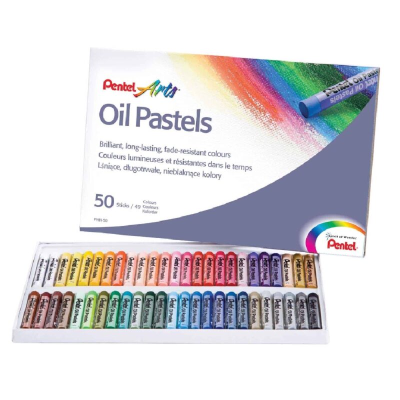 Pentel PHN-50 50 Assorted Pastels Paints