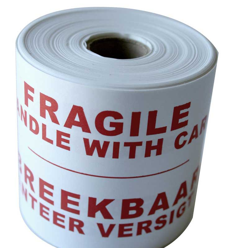 Fragile Large Label