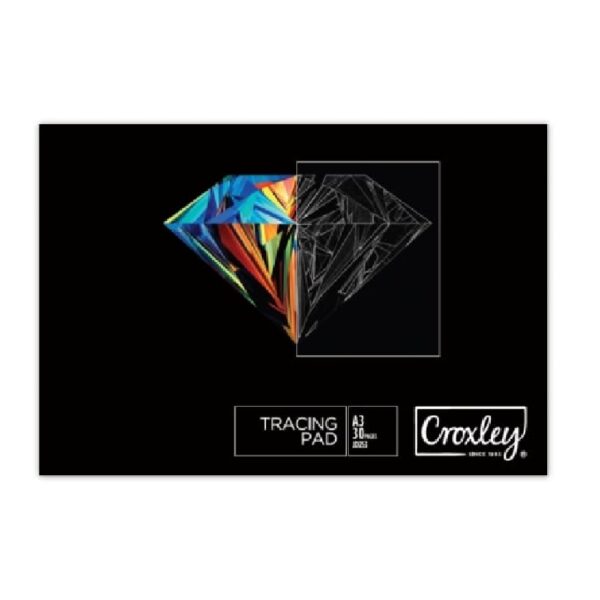 JD253 A3 30 Sheet CROXLEY Tracing Pad Each