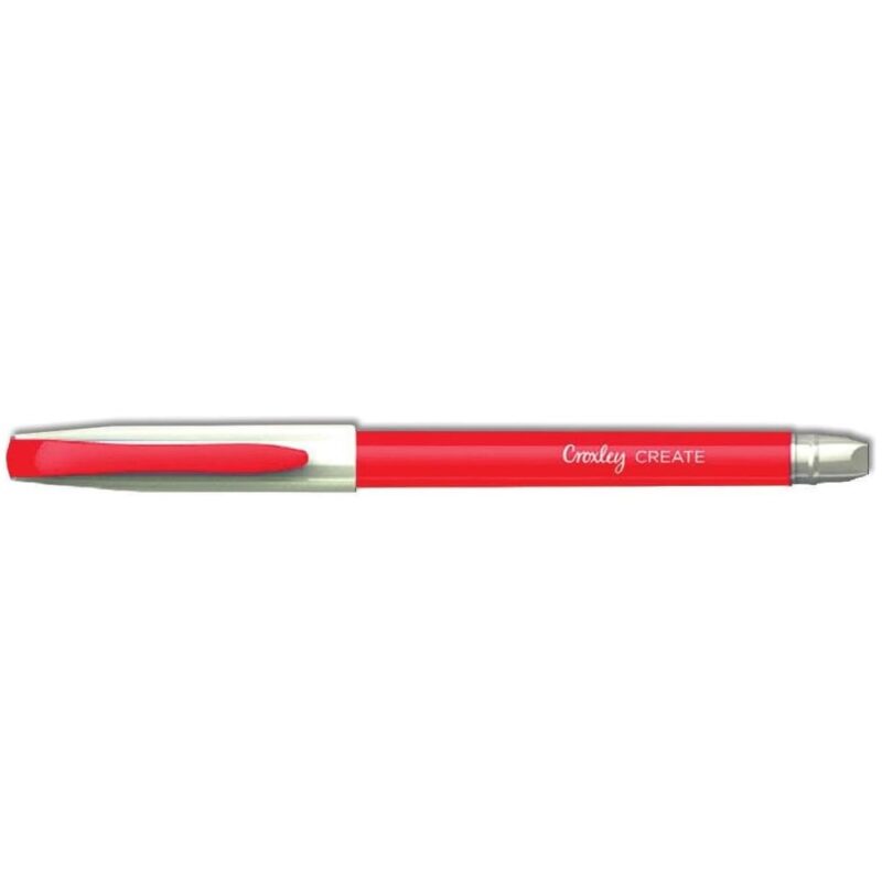 CROXLEY Create Oil Gel Pen Red Oil Gel Red 0.7mm