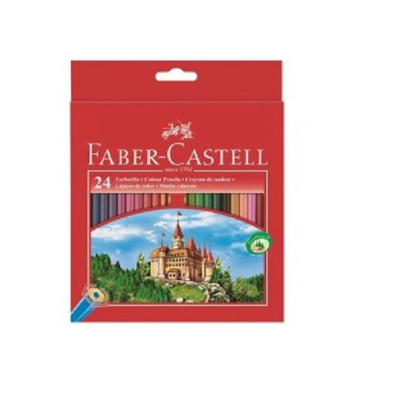 Faber 24 Colour Pencil Long