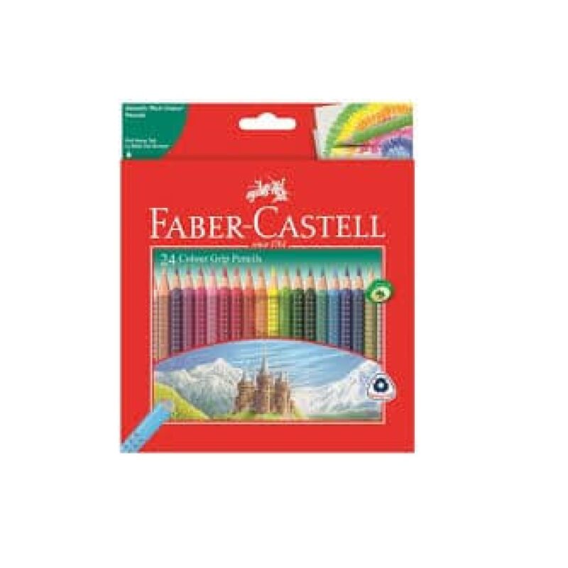 GRIP COLOUR PENCILS BOX of 24