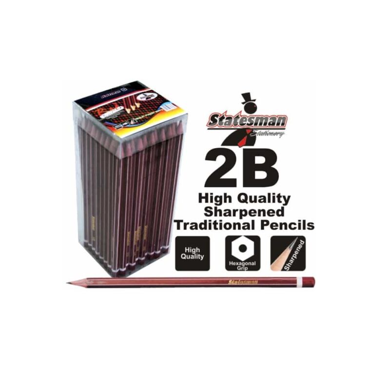 STATESMAN 2b Pencils High Quality PER EACH PENCIL