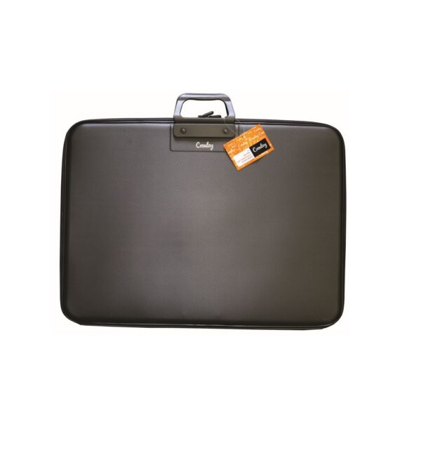 CROXLEY A3 Art Portfolio 2D Ring-Black Hard Shell