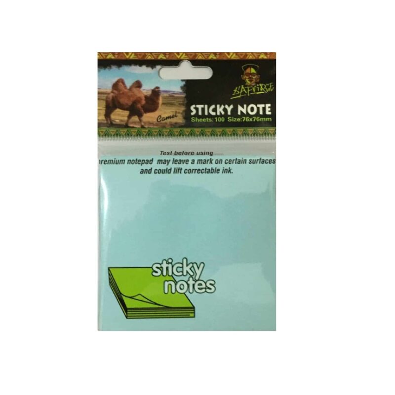 D'afrique Sticky Note 76x76 Blue