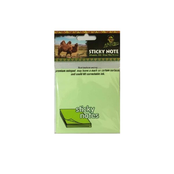 D'afrique Sticky Note 76x76 Green