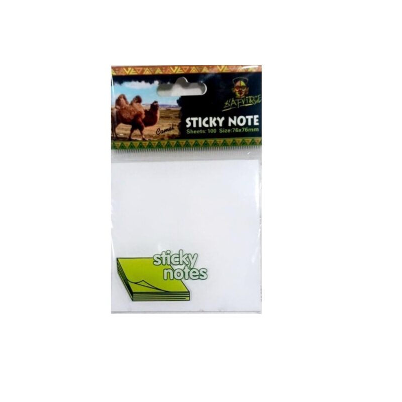 D'afrique Sticky Note 76x76 White