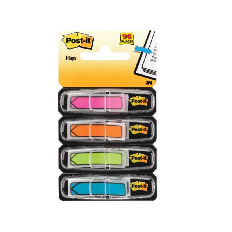 Post-It 684-ARR4 Bright Arrow Pink, Blue, Yellow & Green