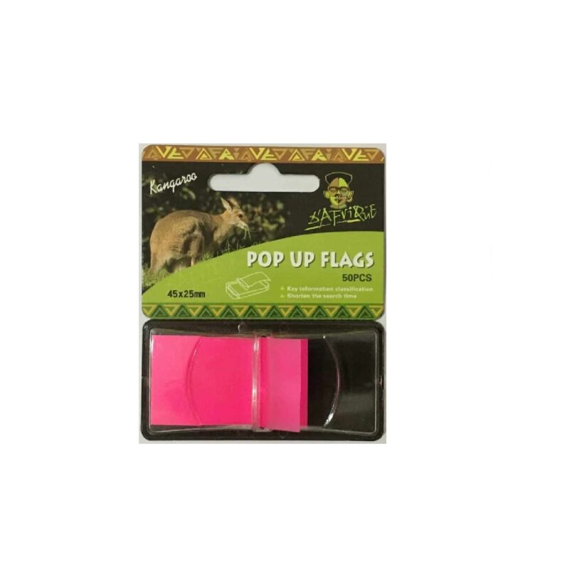 Pop Up Flags 45x25 (50) Pink *Dafrique*