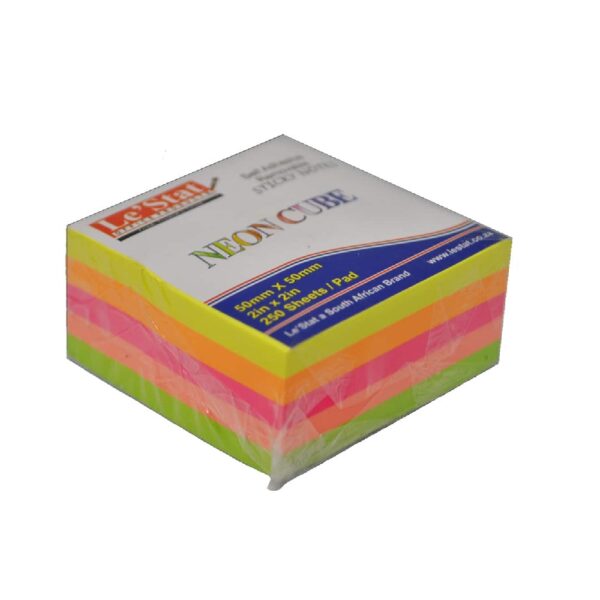 Le'stat Sticky Cube Neon 50x50mm