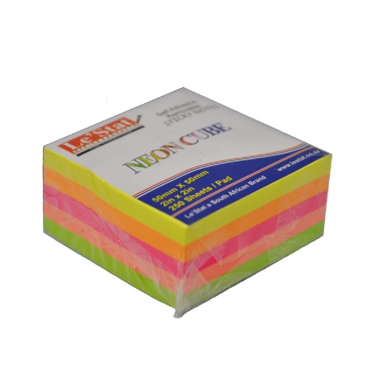 Le'stat Sticky Cube Neon 50x50mm