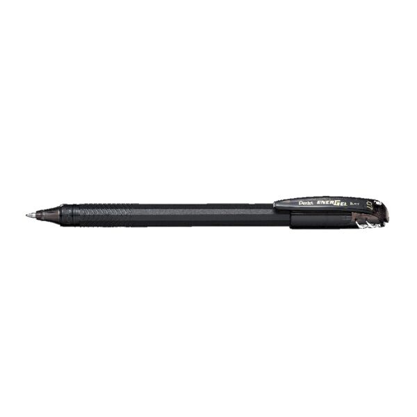 Pentel  Pen BL417 Energel Metal Roller Ball 0.7mm BLK