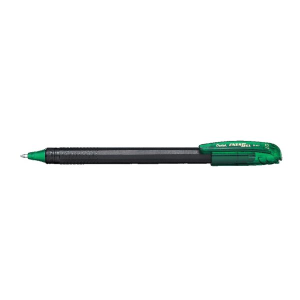Pentel BL417 Energel Metal Roller Ball 0.7mm GREEN
