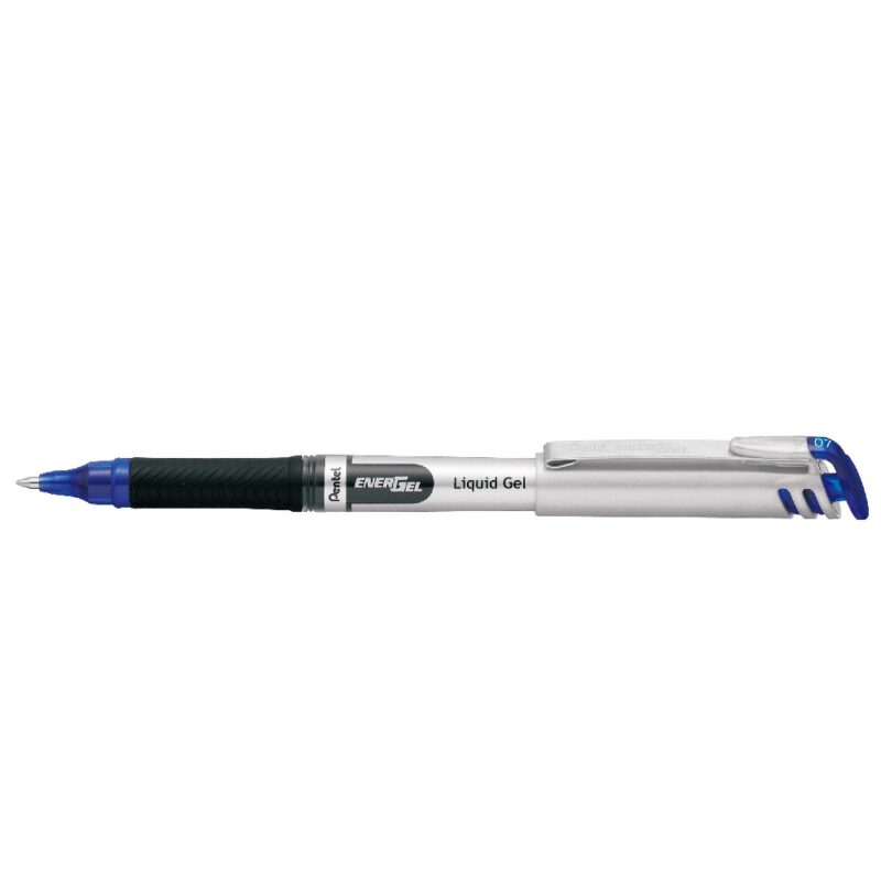 Pentel  Pen BLN17 0.7mm  Rubber Grip BLUE