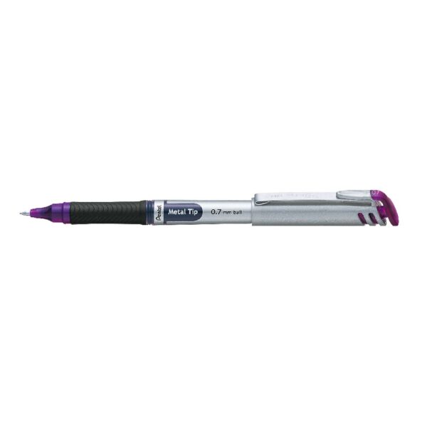 Pentel  Pen BLN17 0.7mm  Rubber Grip VIOLET