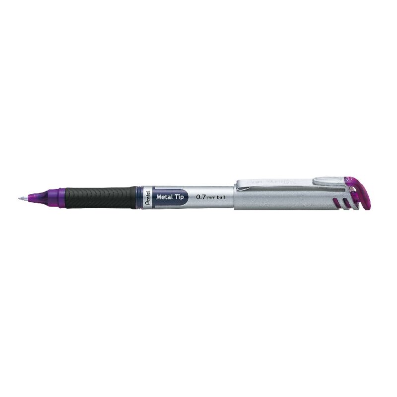 Pentel  Pen BLN17 0.7mm  Rubber Grip VIOLET