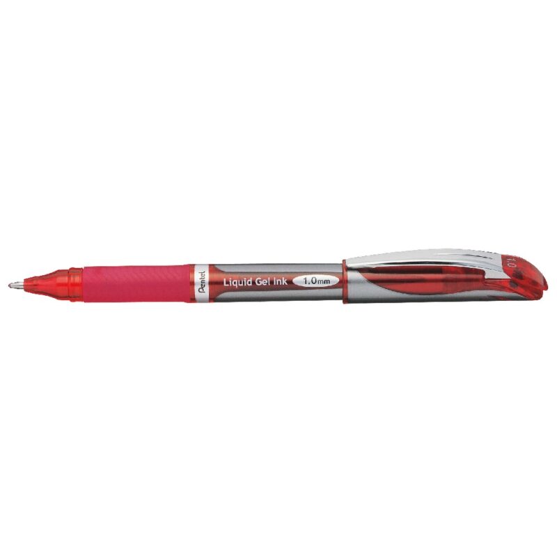 Pentel  Pen BL60 1.0mm  Roller Ball RED