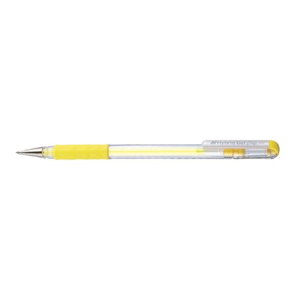 Pentel K118 0.8mm Roller Pen YELLOW