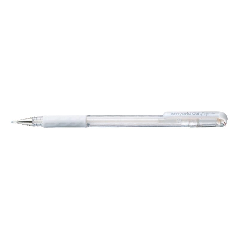Pentel K118 0.8mm Roller Pen  WHITE