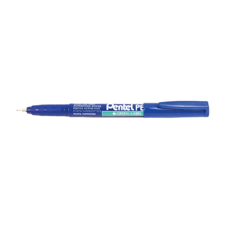 Pentel  Marker NMS50 0.6mm Nib Super Fine Plastic Tip BLUE