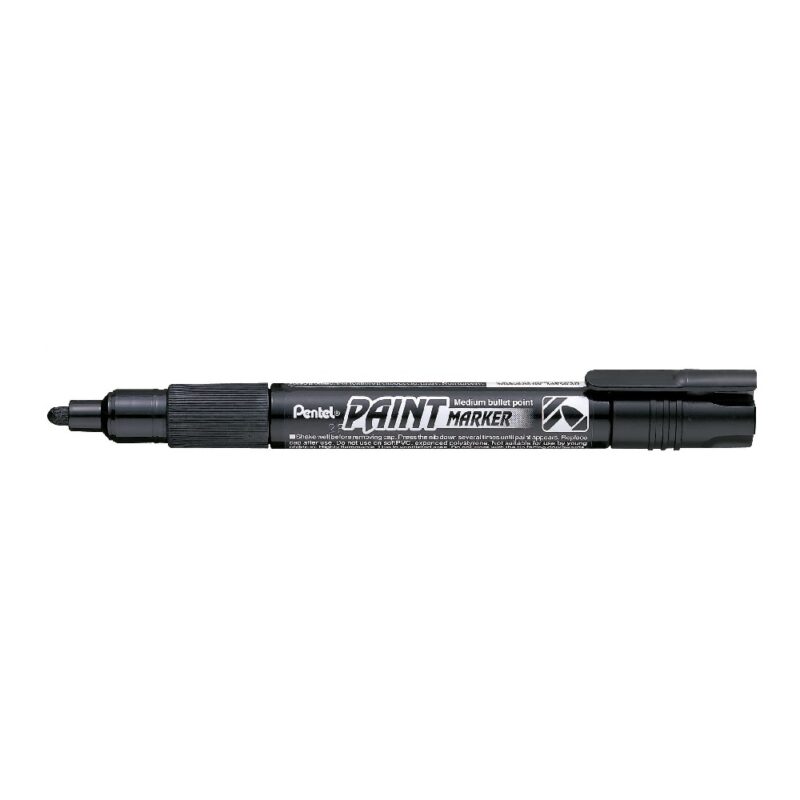 Pentel  Marker MMP20 4.6mm Nib Bullet Tip BLK