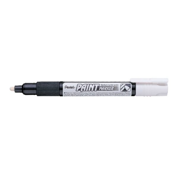 Pentel  Marker MMP20 4.6mm Nib Bullet Tip SILVER