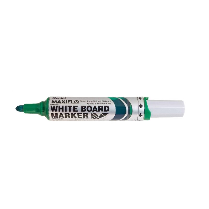 Pentel  Marker MWL5M 6.0mm Nib Bullet Tip GREEN