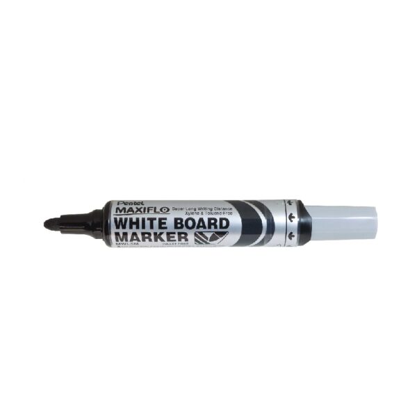 Pentel  Marker MWL5M 6.0mm Nib Bullet Tip BLK