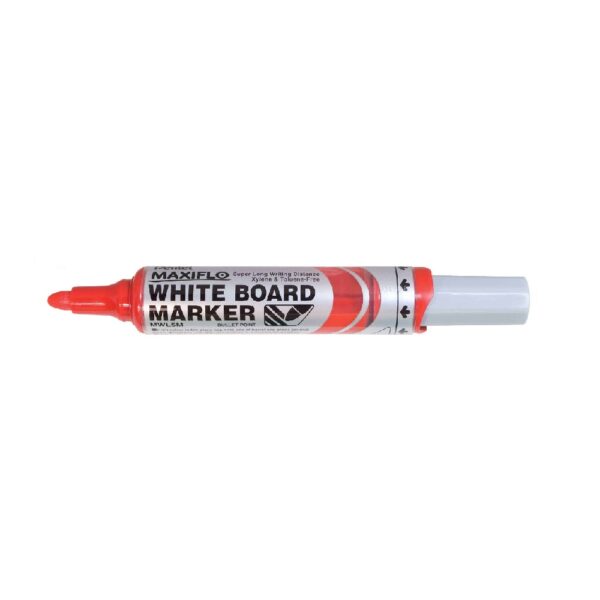Pentel  Marker MWL5M 6.0mm Nib Bullet Tip RED