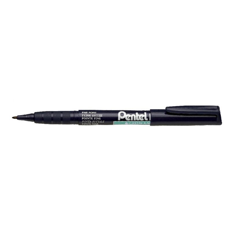 Pentel  Marker NMS50 2.0mm Nib Fine Point Tip BLK