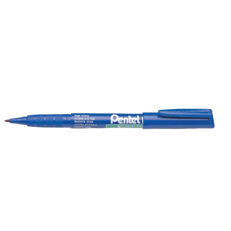 Pentel  Marker NMS50 2.0mm Nib Fine Point Tip BLUE