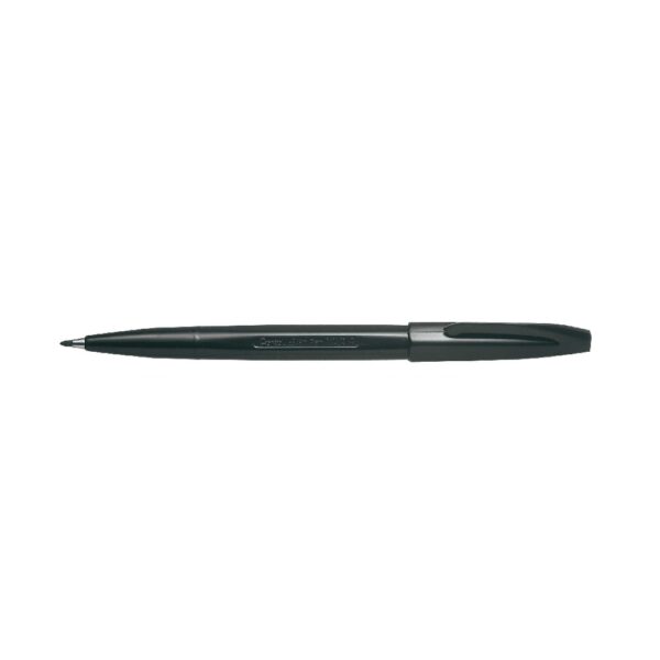 Pentel S520 2.0mm Nib Size Fibre Tip Colour Pen BLK