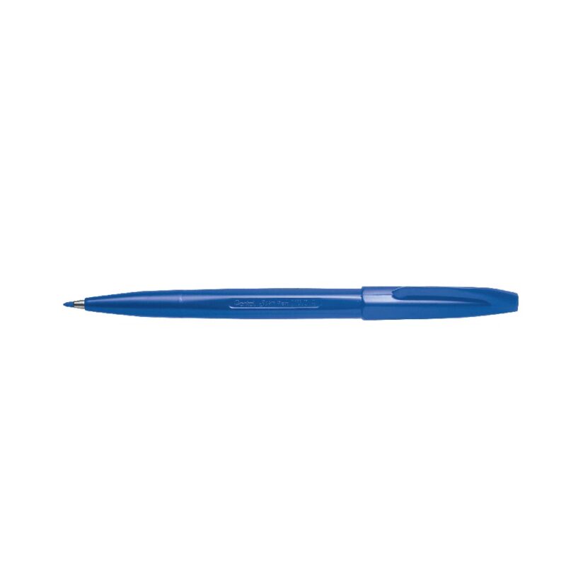 Pentel S520 2.0mm Nib Size Fibre Tip Colour Pen BLUE