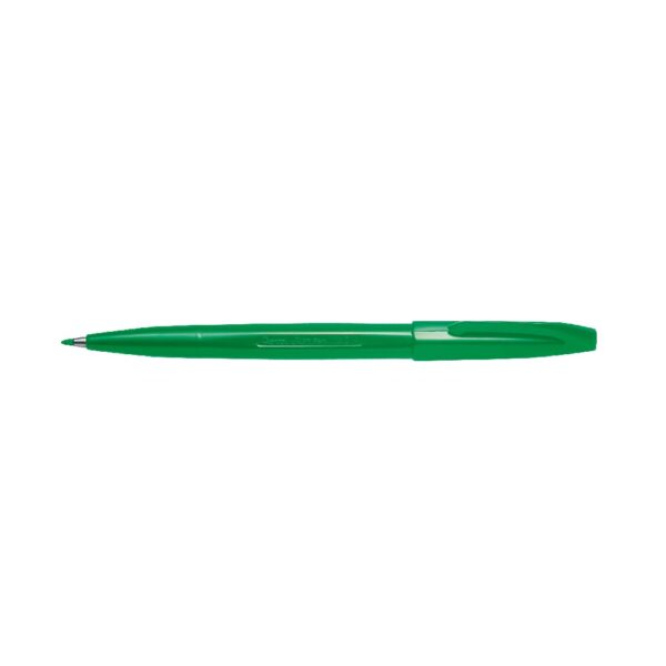 Pentel S520 2.0mm Nib Size Fibre Tip Colour Pen GREEN