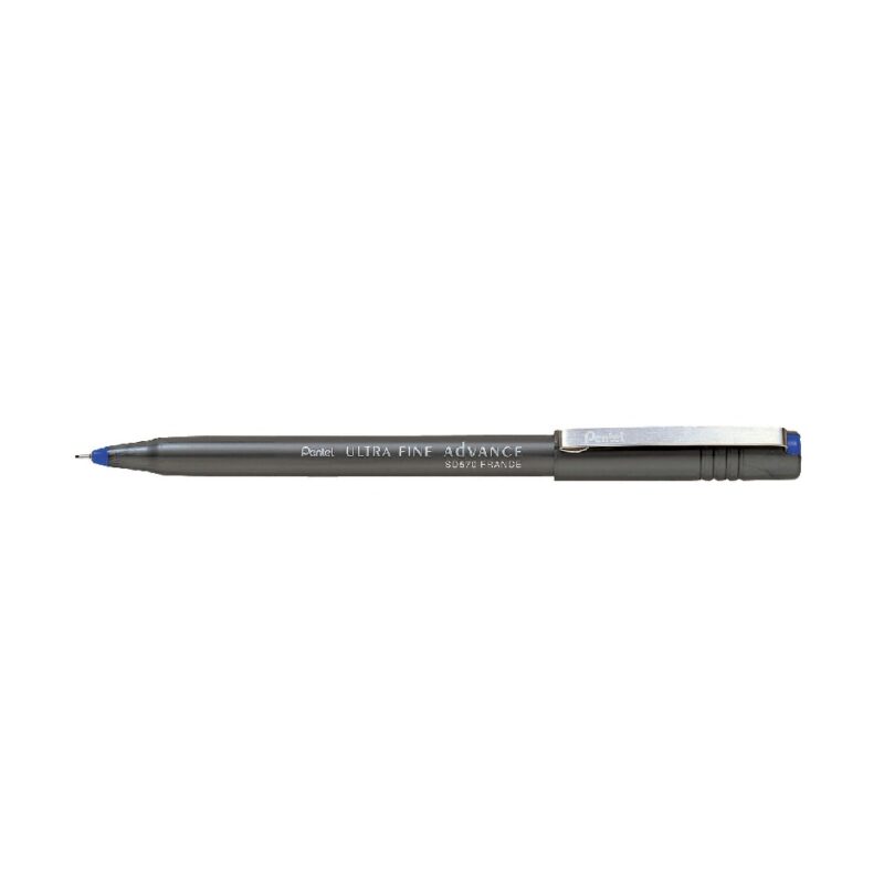Pentel Fibre Tip S570 0.8Mm Nib Size,  0.4Mm Line Width Colour Pen Blue