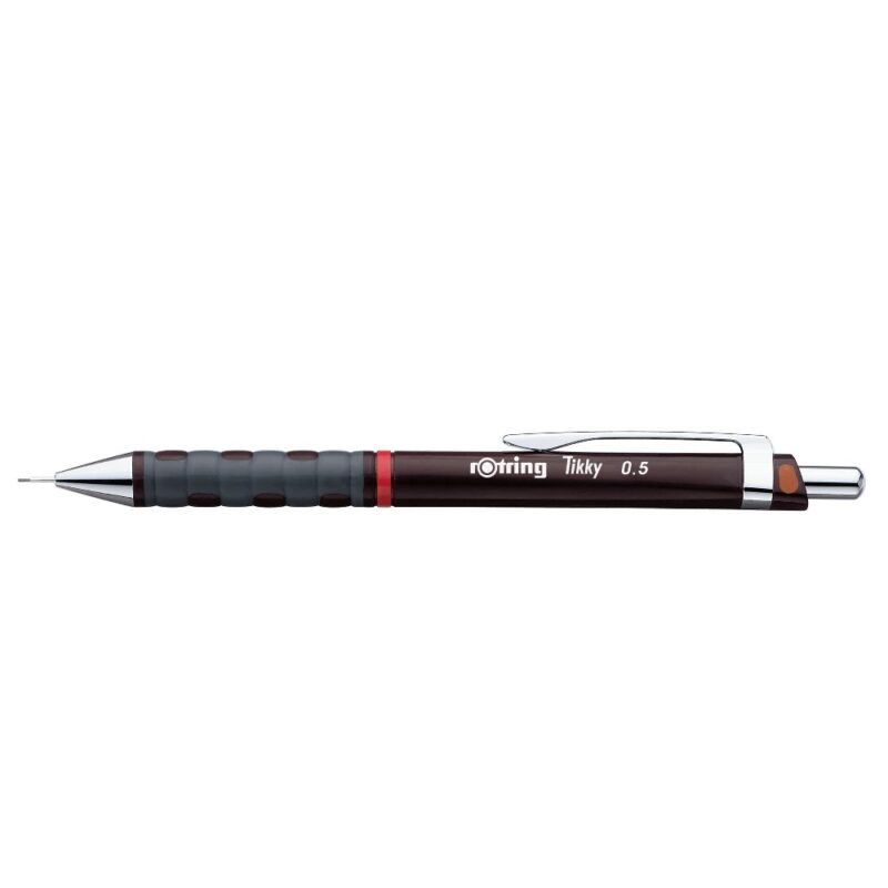 ROTRING Tikky RD Clutch Pencil Burgundy Barrel 0.5mm
