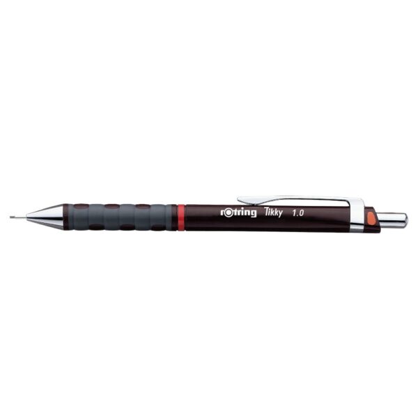 ROTRING Tikky RD Clutch Pencil Burgundy Barrel 1.0mm