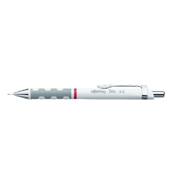 ROTRING Tikky RD Clutch Pencil White Barrel 0.5mm