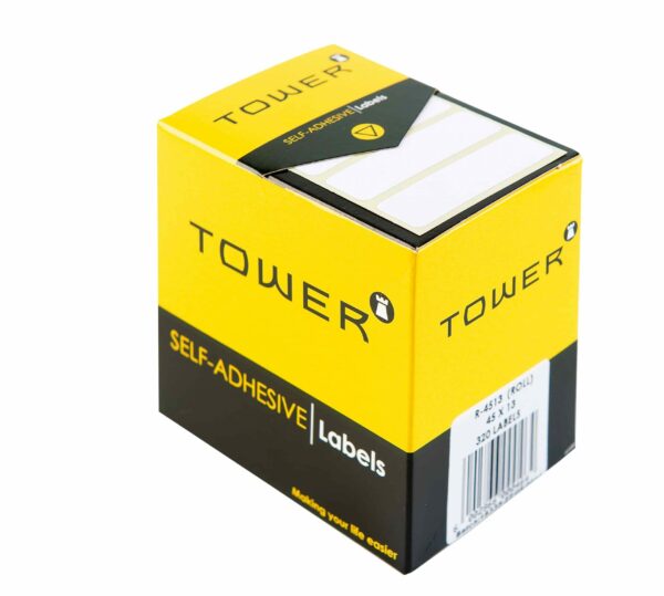 Tower White Roll Labels - R4513 (45x13mm)