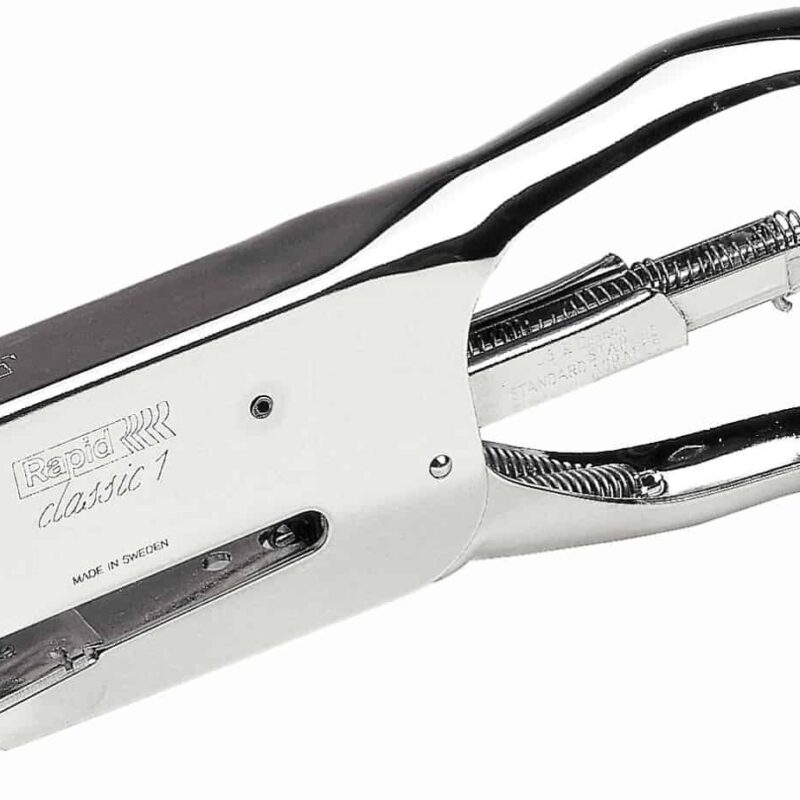 RAPID Supreme Stapler FS S17 Black and Red Each Park Avenue Stationers