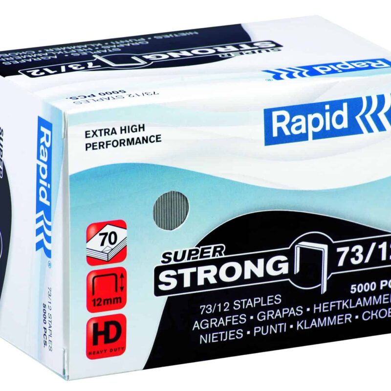 RAPID Staples 73/12 (Box of 5000)