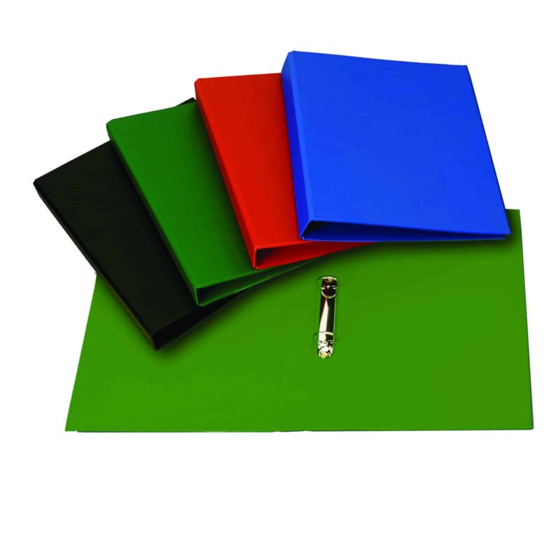 JD1220 CROXLEY A4 P/P 25mm 2 Round Ring Binder Green Each