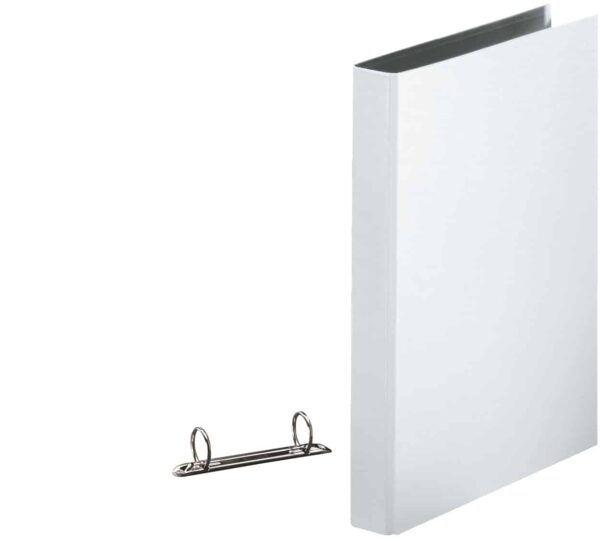 ESSELTE A4 2 Ring Binder 25mm PP White Each