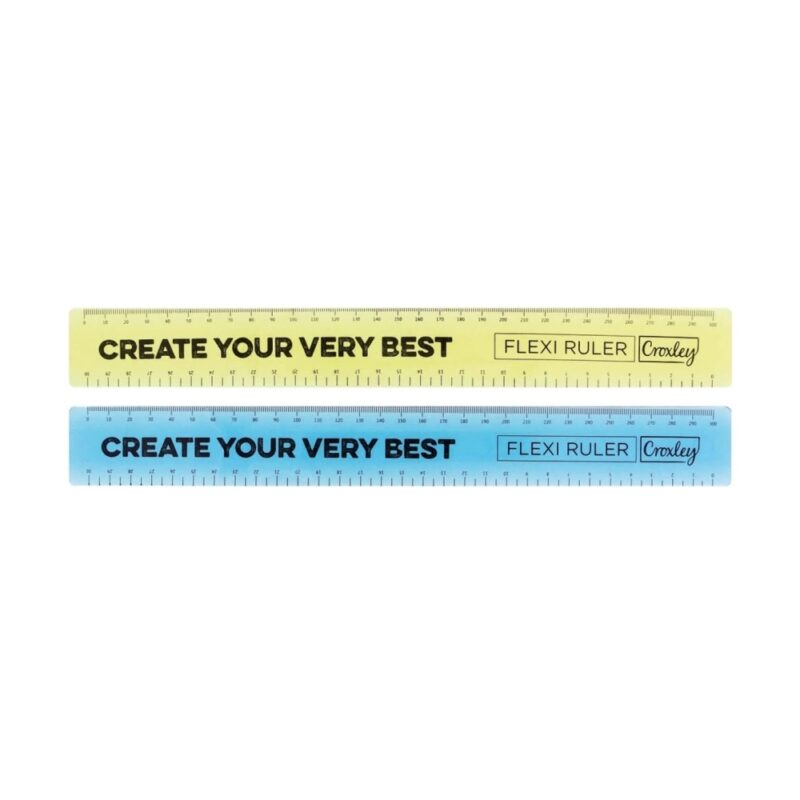 CROXLEY Create Flexi Ruler 30Cm Each