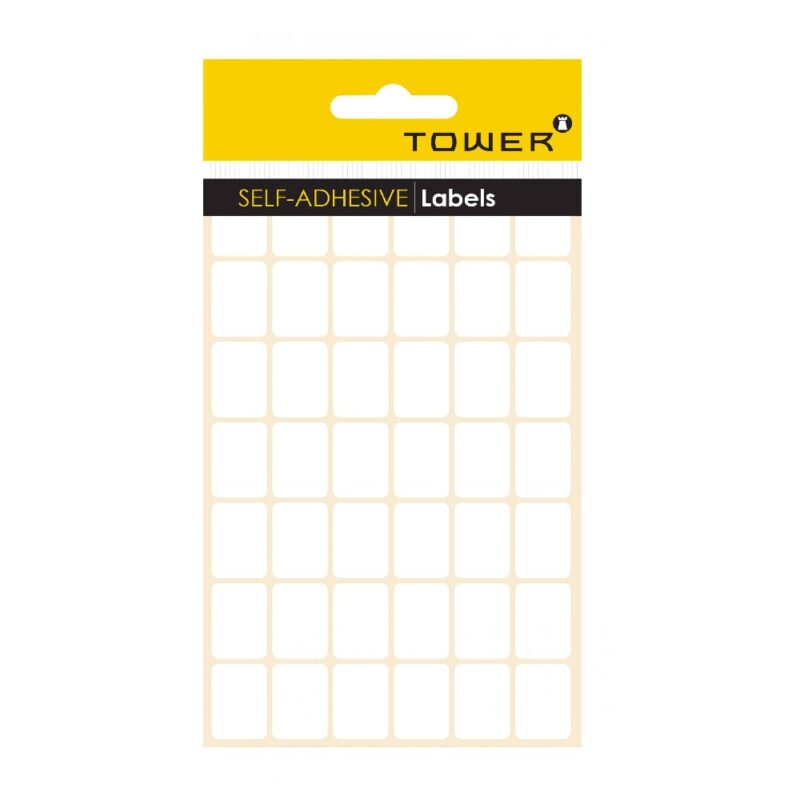Tower White Sheet Labels - S1622 (16x22mm)