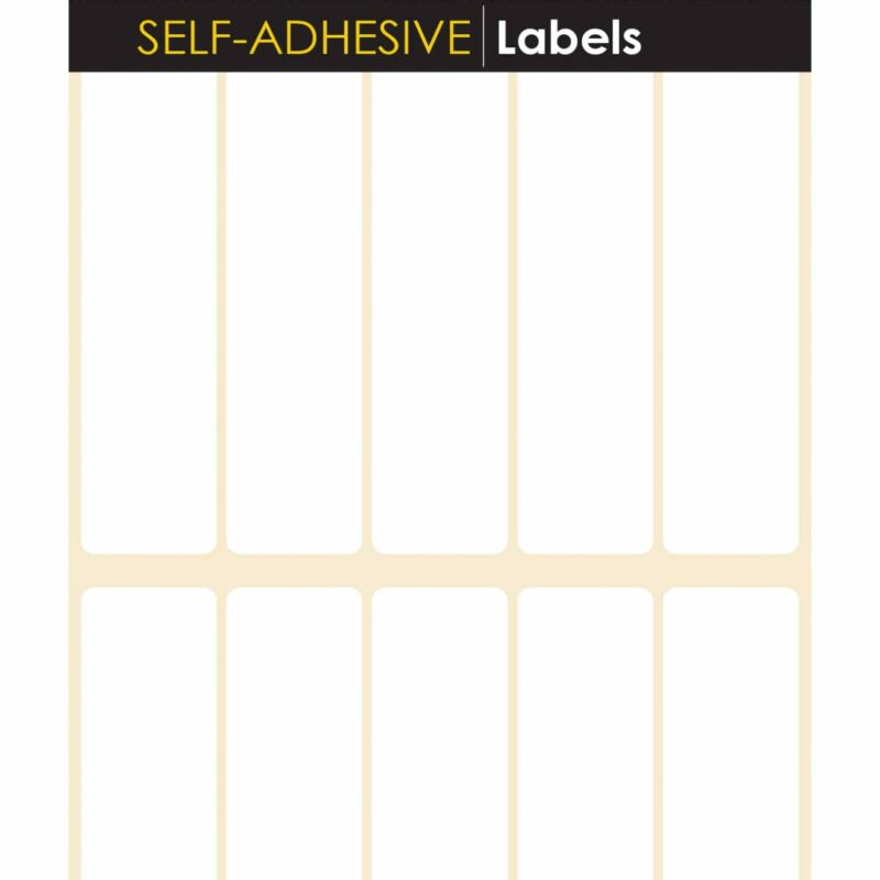 Tower White Sheet Labels - S2075 (20x75mm)